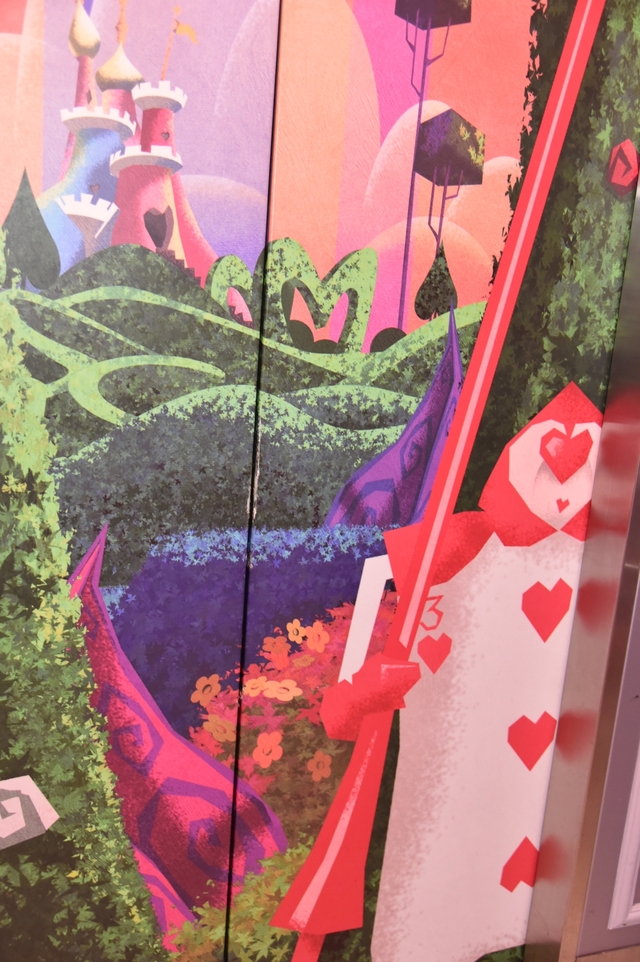 東京ディズニーセレブレーションホテル ウィッシュ(エレベーター)