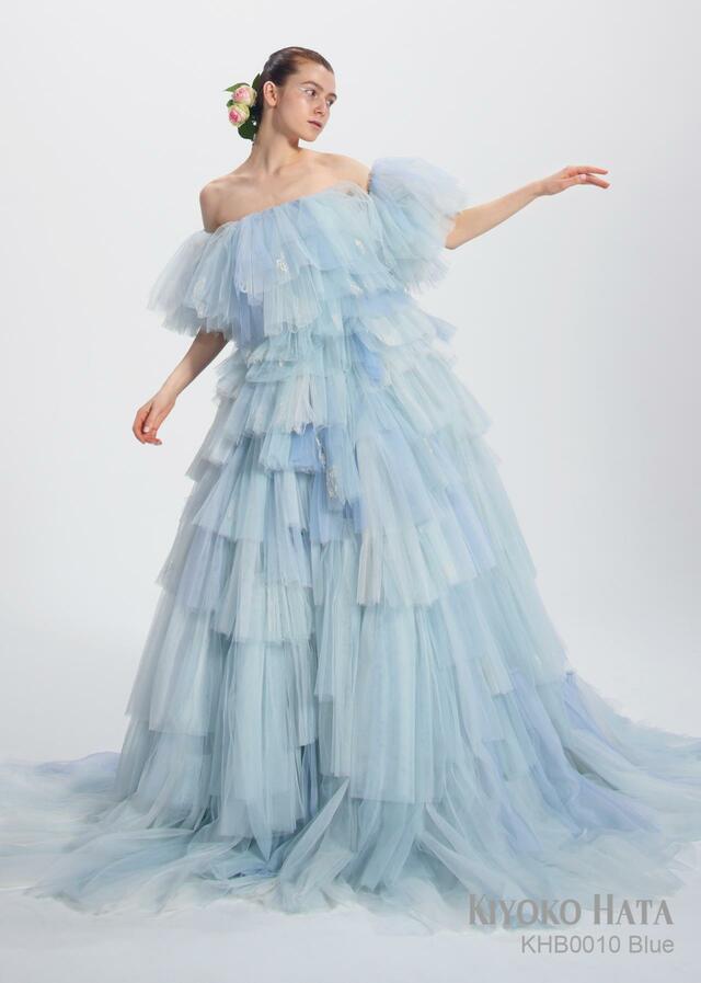 「KIYOKO HATA」新作ウェディングドレス KHB0010_Blue