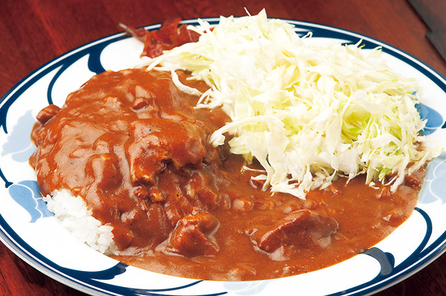 マーブル／インドカレー 850円 山形県・平田牧場の三元豚を使用。長時間煮込むことで旨みを引き出している。