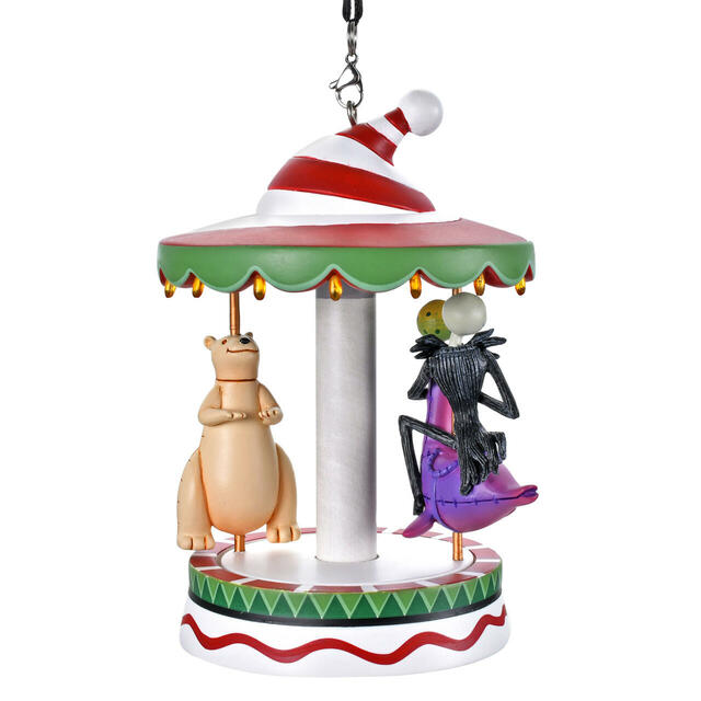ジャック・スケリントン オーナメント カルーセル Tim Burton's The Nightmare Before Christmas Disney Christmas Ornament 2,800円 ※一部店舗限定