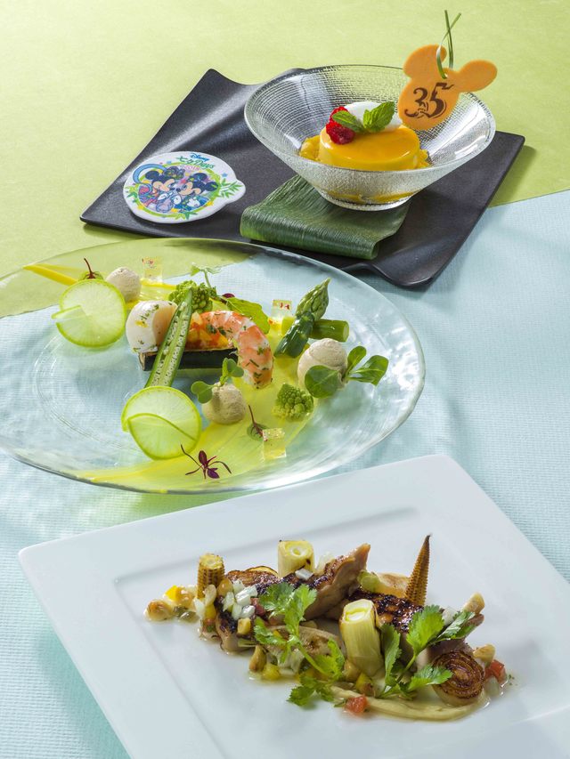 “ディズニー七夕デイズ”エンパイア・グリル・ランチ 4,500円｜ディズニーアンバサダーホテル「エンパイア・グリル」