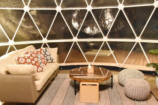 夜の「アクアドーム」