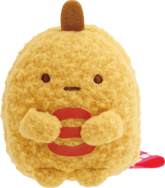 【すみっコぐらし】「たぴおかくじてのりぬいぐるみ　たぴおか（アメリカンドッグ）」￥1,430