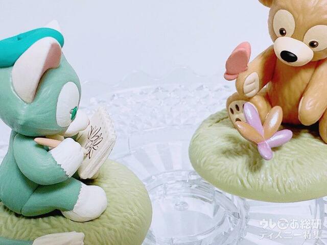 ダッフィーのお花をかいてたのね!