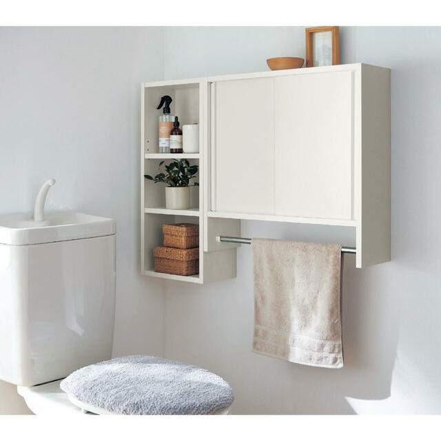 【ベルメゾン】ホッチキスで壁にかけられるラック 