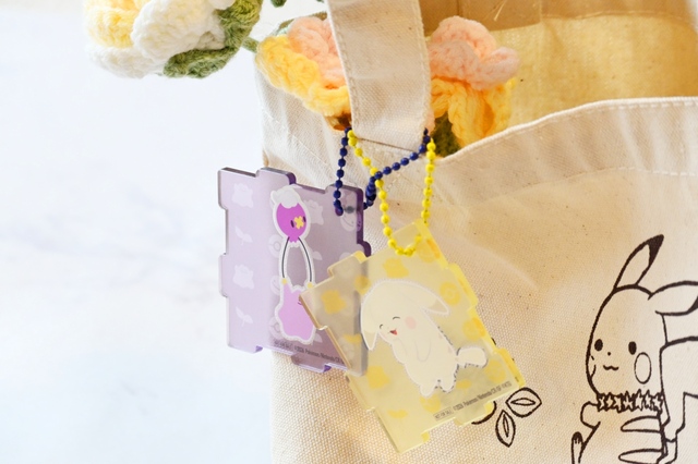 【ファミマ×ぽこ あ ポケモン】バッグにつければ、お出かけのたびにゆらゆら揺れるポケモンたちに癒されます