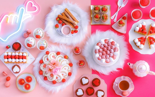 【ホテルニューオータニ大阪】3月は「韓国・ソウル×あまおう」スイーツビュッフェを開催！