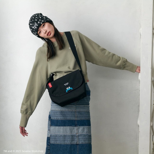 【セサミストリート】シェニール刺繍によって表現されたキャラクターは存在感抜群