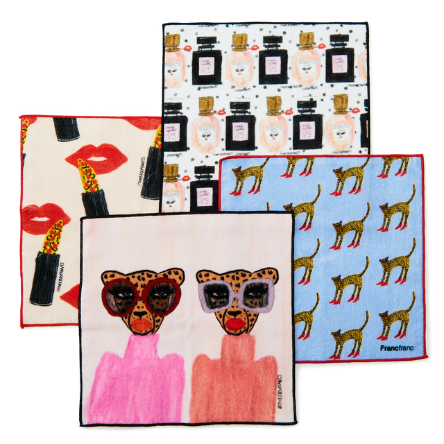 9位 スパイスの効いたイラストのハンカチタオル「BBH ハンカチタオル」