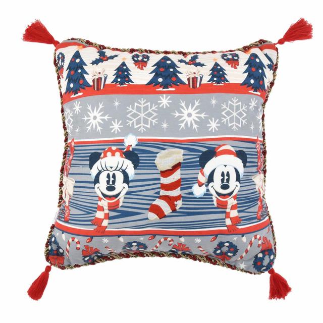 ミッキー&フレンズ クッション Disney Christmas 2021/3,740円