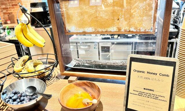 【BUNDOZA】天然はちみつがいただけます