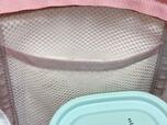 メッシュ素材のポケットには保冷剤を入れるのがおすすめ