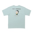 【PEANUTS™+STARBUCKS™】「PEANUTS Tシャツ」(ホワイト、ブラック、グリーン、ブルーの4色、サイズS-M、L-XL)各¥4,400