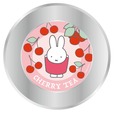 【そごう大宮店 ミッフィーzakkaフェスタ】「チェリー紅茶缶（ティーバッグ10個入）」￥1,650（サイズ：約直径10.5×高さ3.5cm）
