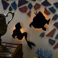 シルエットのウォールライト（選べるキャラクター） ｜￥ 3,590 （税込）