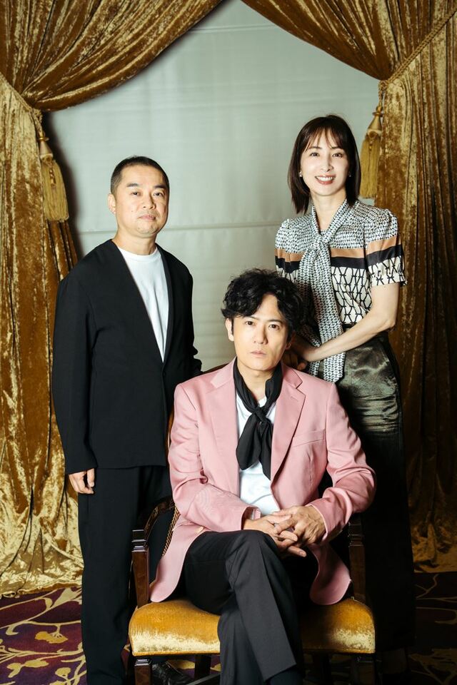 左から）横山拓也、稲垣吾郎、真飛聖