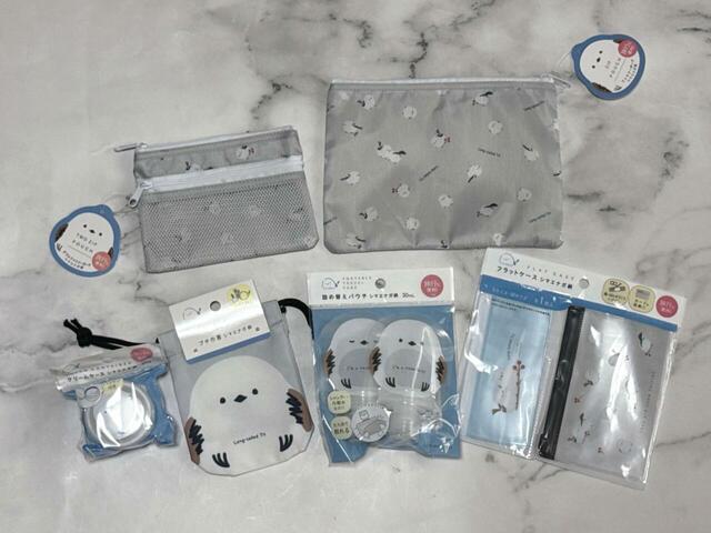 セリアで旅行に便利なシマエナガのグッズを発見！