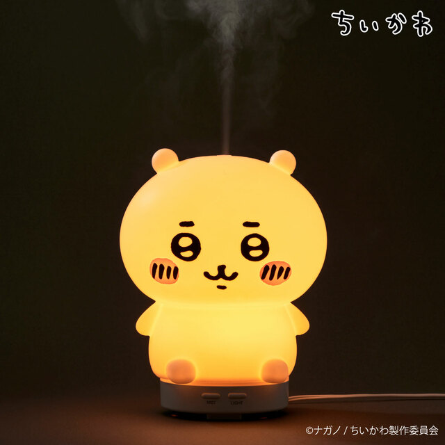 【ちいかわ ルームライト加湿器】ライト＆加湿モード