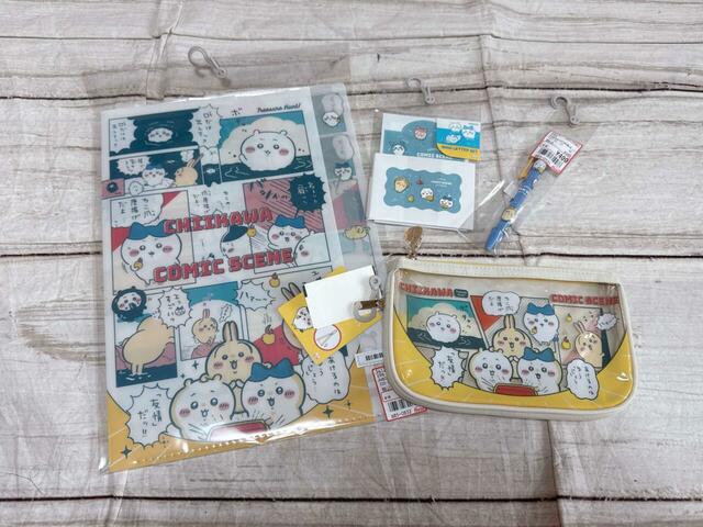 7月12日（土）にアベイルで発売されたちいかわの新作ステーショナリーグッズをゲット！