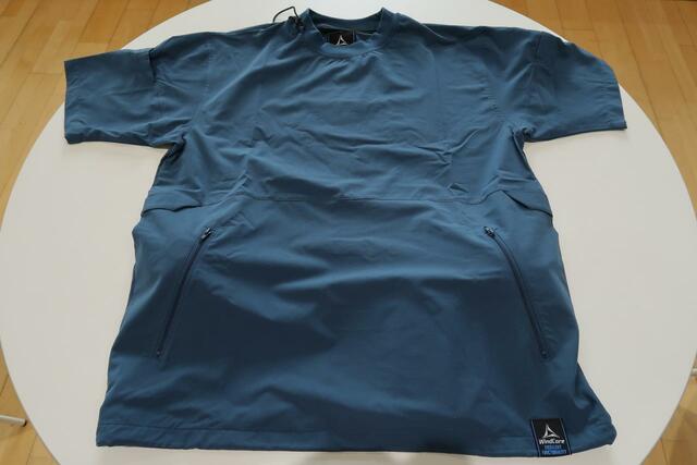 ワークマン ウィンドコアエントリーセット半袖プルオーバー