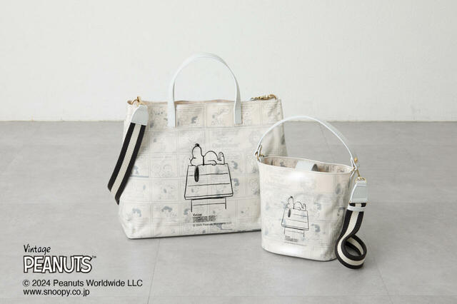 【PEANUTS×russet】コラボレーションバッグ2種新発売