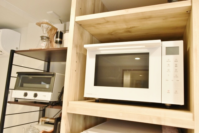 電子レンジやトースターもあり