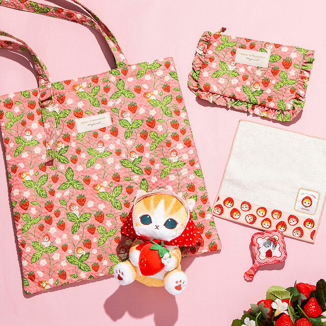 【mofusand「MERCI STRAWBERRY」】苺×にゃんこがかわいい約35アイテムが新登場！