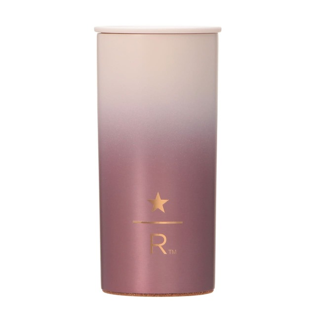 【スターバックス リザーブ® ロースタリー 東京】Deskwork with Wonderful Coffee コレクション／スターバックス リザーブ® 真空ステンレスカップ ライトピンク 296ml ￥4,000