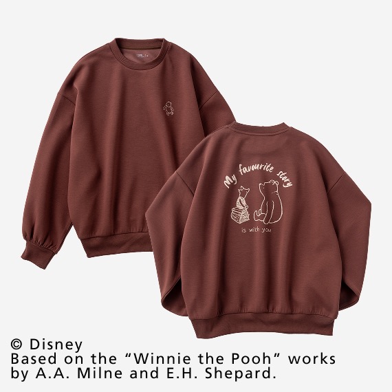 グラフィッククルーネックスウェットクラシックPOOH 4,999円