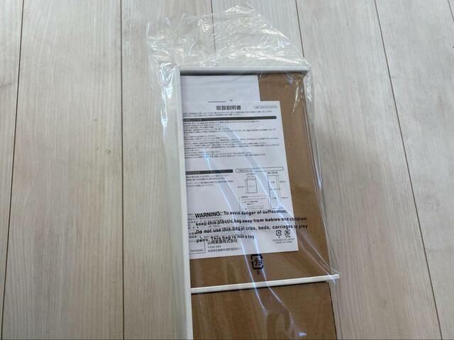 【山崎実業 tower スリム トイレラック ホワイト】全体のサイズは縦13×横17×高さ70.5cm。狭いトイレにも置けます