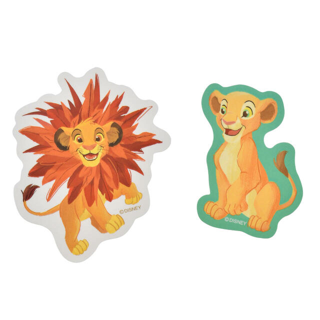 シンバ&ナラ シール・ステッカー ダイカット Sticker Collection THE LION KING 30 YEARS 700円