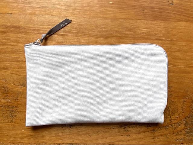 soil マスクケース 珪藻土吸湿脱臭袋／シーンを選ばないシンプルデザイン