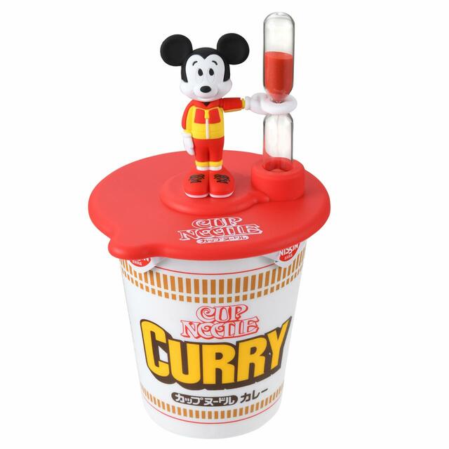 【カップヌードル】ミッキー カップヌードルストッパー 砂時計 Cup Noodle