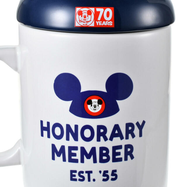 ミッキー マグカップ ふた付き Mickey Mouse Club 70th 3,000円