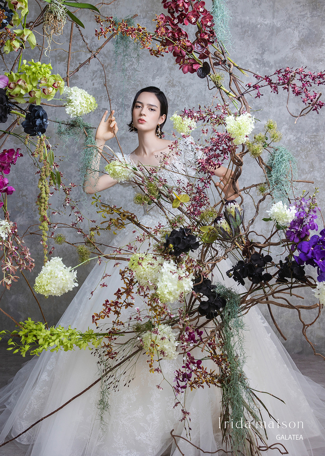 クラウディア｜「Irida maison（イリーダメゾン）」新作ウェディングドレス｜IM-0049_Offwhite