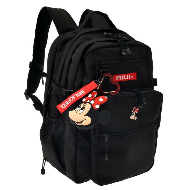 【MILKFED.】ミニー リュックサック・バックパック 23L チャーム・ポーチ・カラビナ付き 14,500円