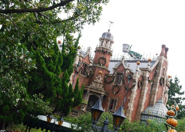 アトラクション出口側から。 