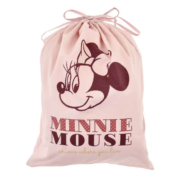 ミニー 敷きパッド 巾着入り WARM good night's sleep