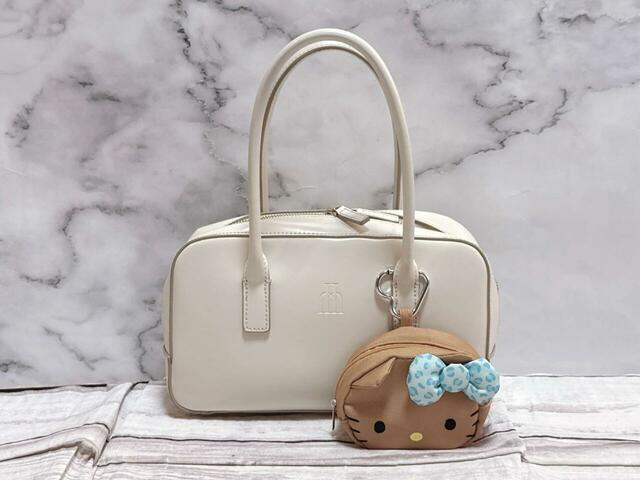 バッグにつけてみました!