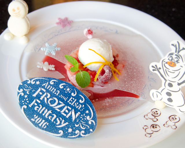 「ハイピリオン・ラウンジ」デザートセット|ディズニーアンバサダーホテル2016年「アナとエルサのフローズンファンタジー」