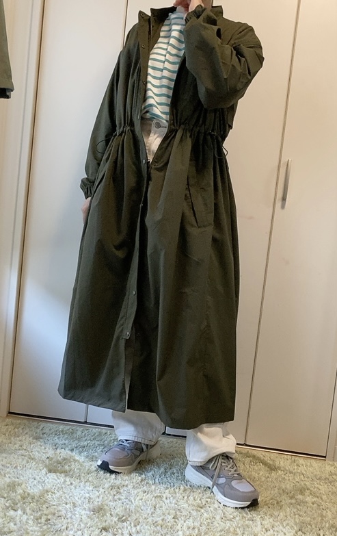 【ワークマン ハイバウンスバラストウォーク】モノトーンカラーはどんなファッションにも合わせやすいのが嬉しいです