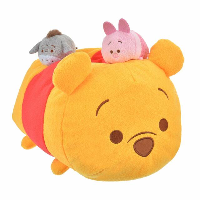 ツムツム プーさん、ピグレット、イーヨー ティッシュボックスカバー ディズニーストアぬいぐるみ「TSUM TSUM」10周年 4,400円