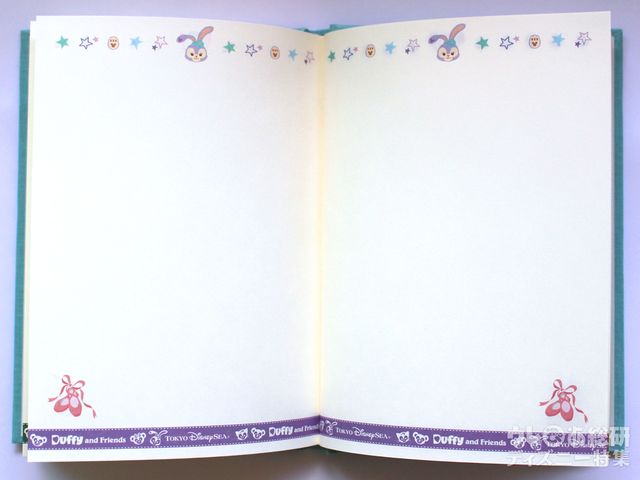 2019年のダッフィーの手帳ーメモスペース