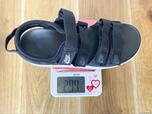 【NIKE ICON CLASSIC】24cmサイズ・片足で約297g。実際に履いてみると重さはほとんど気になりません◎