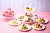 「7月のタカノフルーツティアラ『Summer Peach』」<期間:2026年7月1日~9月9日>【【タカノフルーツパーラー】メロンが主役のアフタヌーンティー&カットフルーツ食べ放題が、6月1日よりスタート!】