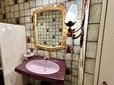 【喫茶 古城】パウダールームもシックでした