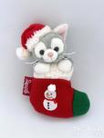 「クリスマスを楽しむグッズ」ぬいぐるみバッジ