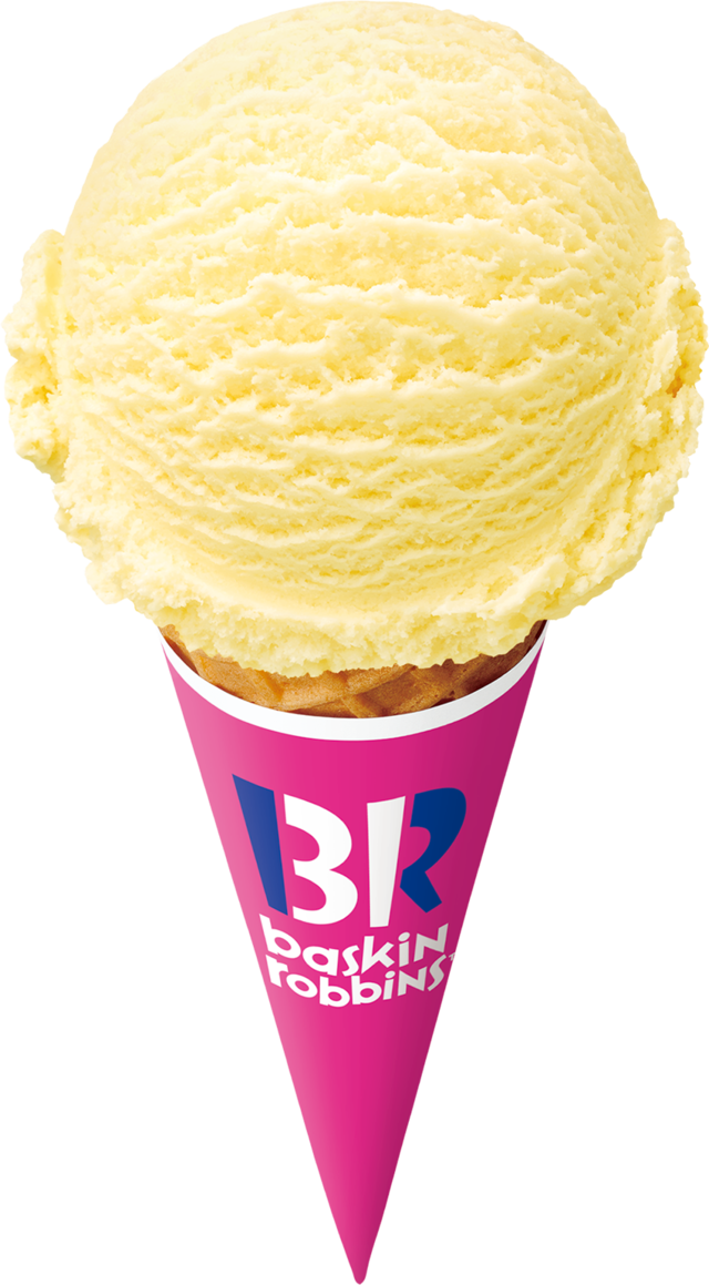 【サーティワン 人気フレーバーランキング 9位】「バニラ」390円（税込）