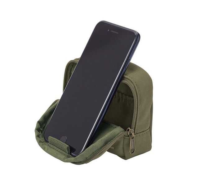 【ロフト「文フェス 2024AUTUMN」】Kleid(クレイド)スタンドキャリーポーチ ミニサイズ使用イメージ