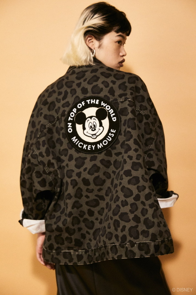 MD LEOPARD PATTERN JACKET ¥17,380